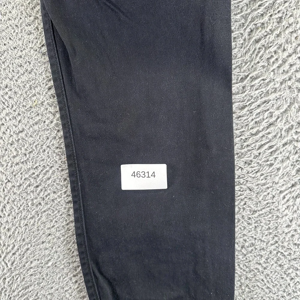 Levi's Pant Mens 33x27 Black Cotton Jogger Tapered Leg Travel‎ Workwear Stretch